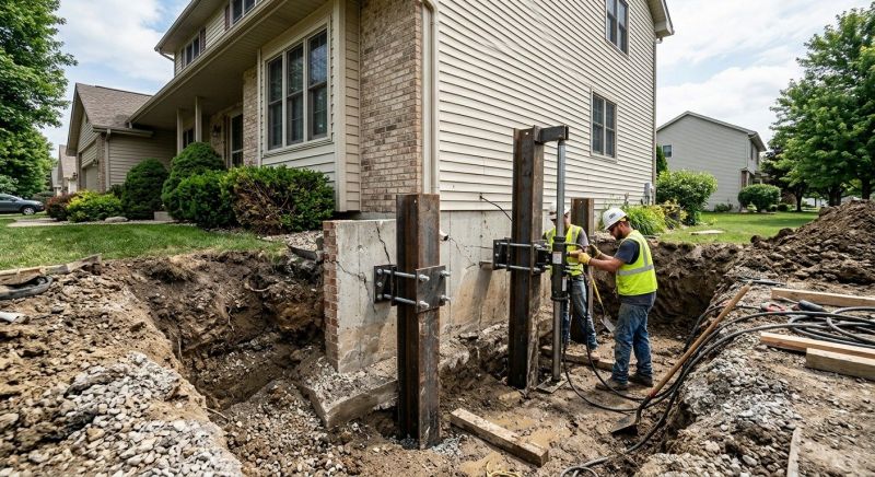 Basement Underpinning in Plainville, CT