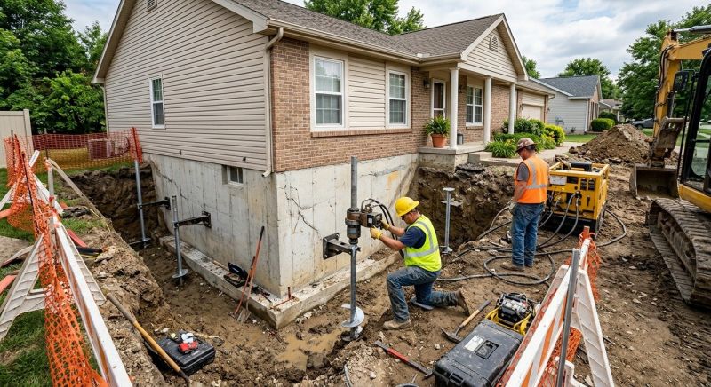 Building Foundation Repair in Bloomfield, CT