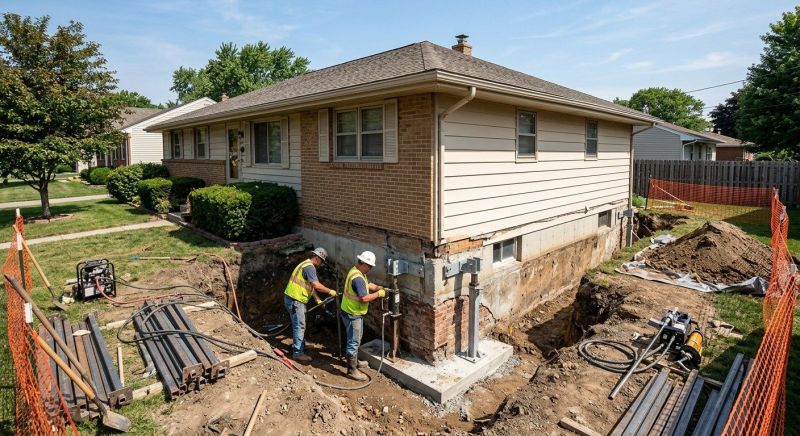 Building Foundation Repair in Naugatuck, CT