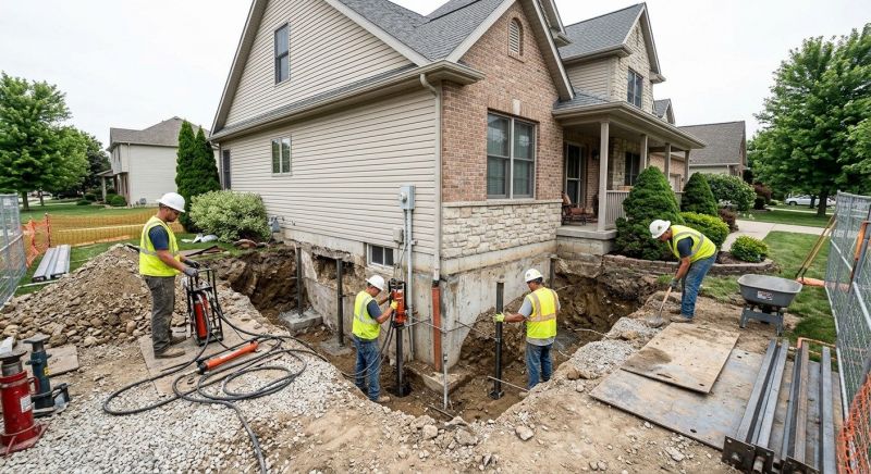 Building Foundation Repair in New Hartford, CT