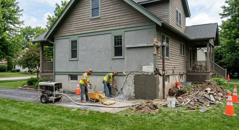Building Foundation Repair in Thomaston, CT