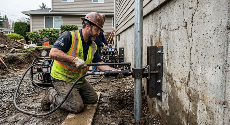 Concrete Foundation Leveling in Bethlehem, CT