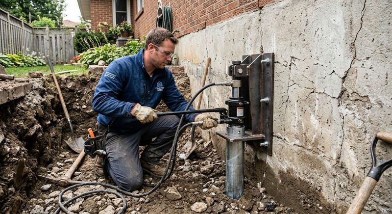 Concrete Foundation Leveling in Naugatuck, CT