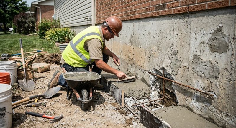 Concrete Foundation Repair in Litchfield, CT