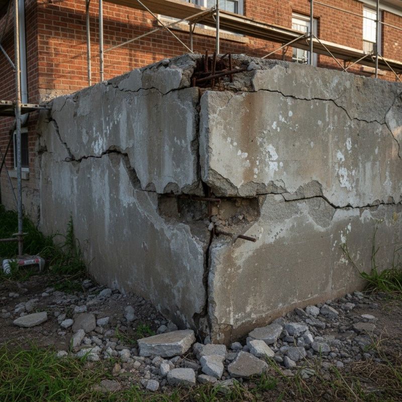 Cracked Foundation Repair in Bethany, CT