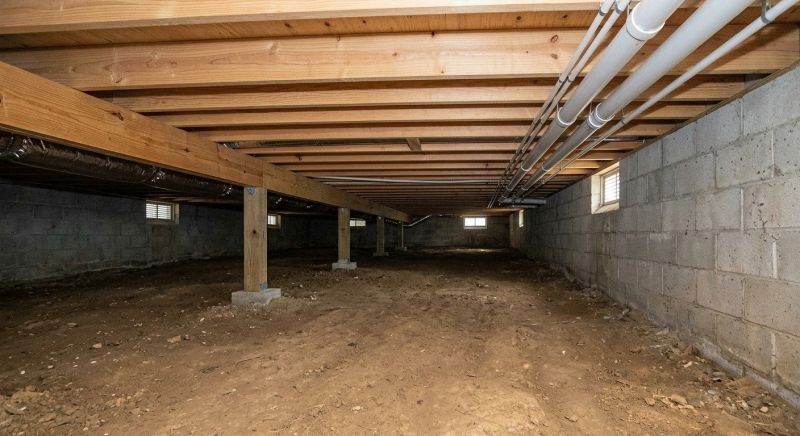 Crawl Space Leveling in Plainville, CT