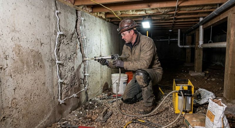 Crawlspace Foundation Repair in Avon, CT