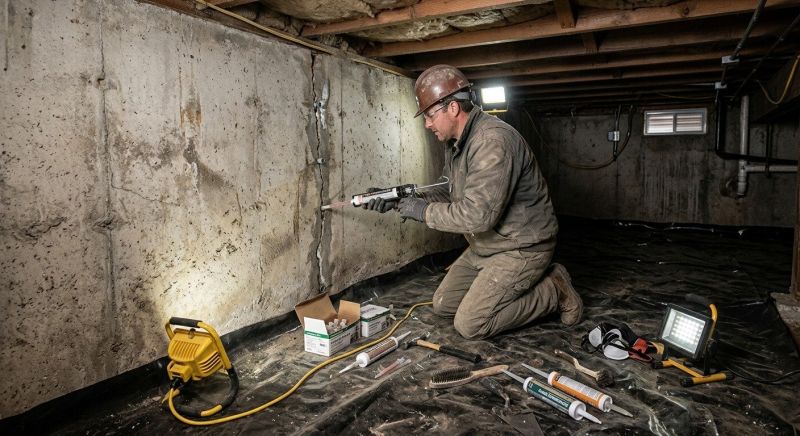Crawlspace Foundation Repair in Granby, CT