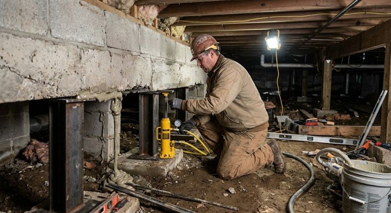 Crawlspace Foundation Repair in New Preston Marble Dale, CT