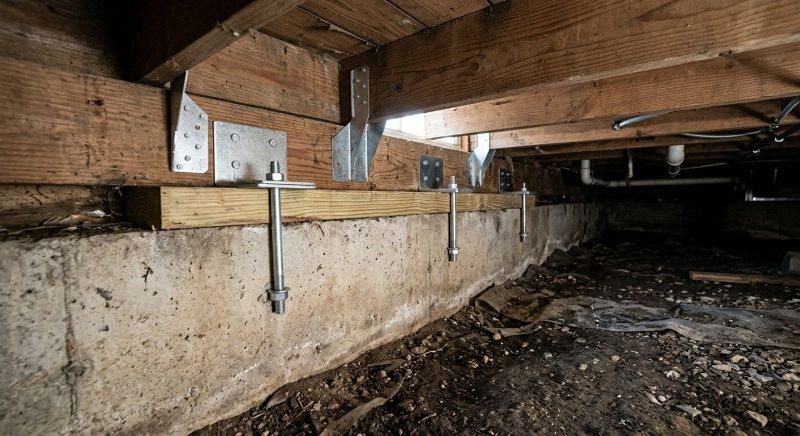 Crawlspace Structural Repair in Plainville, CT