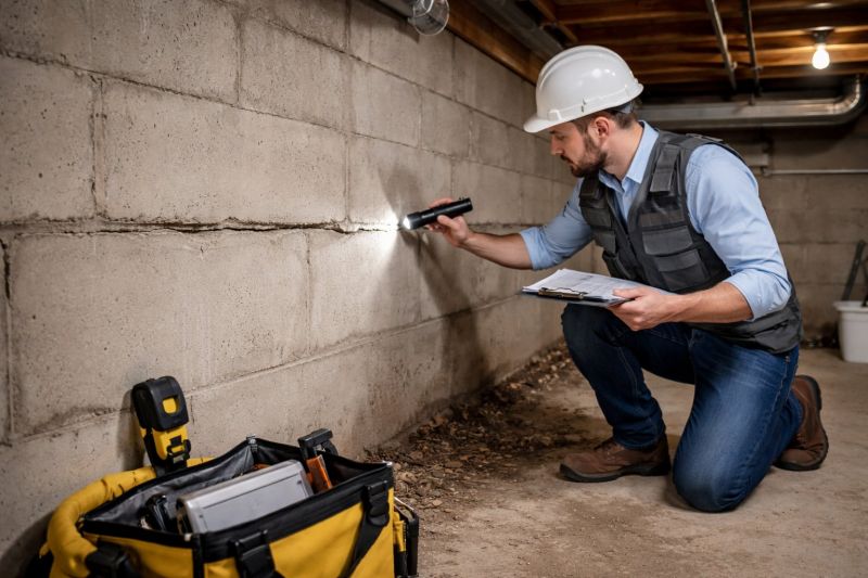 Foundation Inspection in Plainville, CT