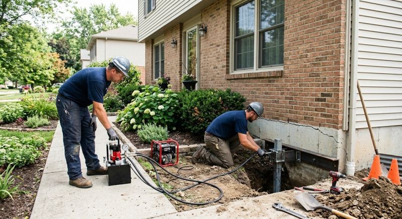 Foundation Jacking in Bethlehem, CT