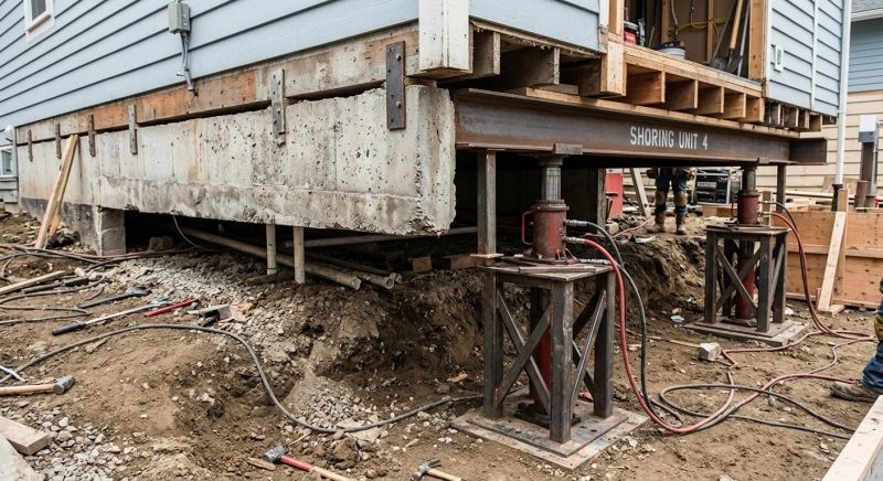 Foundation Jacking in Granby, CT
