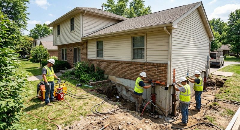 Foundation Jacking in Harwinton, CT