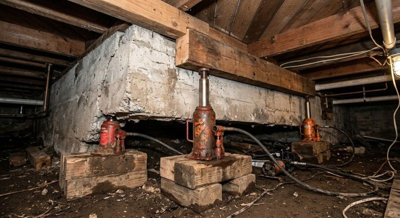 Foundation Jacking in New Hartford, CT
