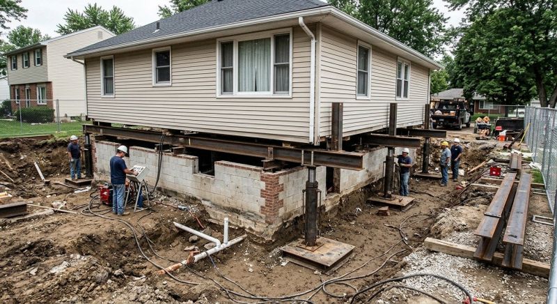 Foundation Lifting in Bethany, CT