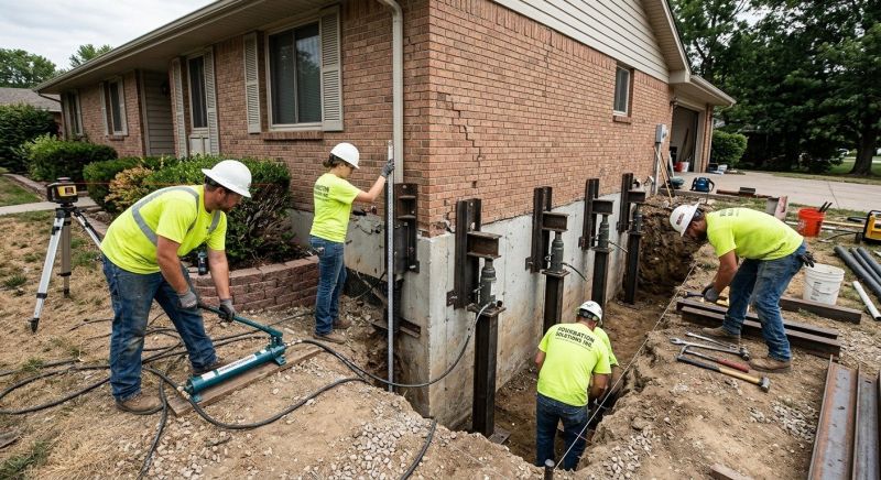 Foundation Lifting in Derby, CT