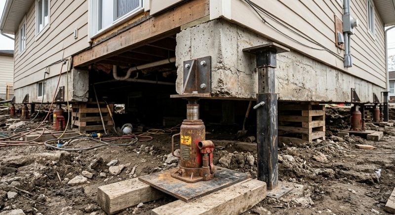 Foundation Raising in Bloomfield, CT
