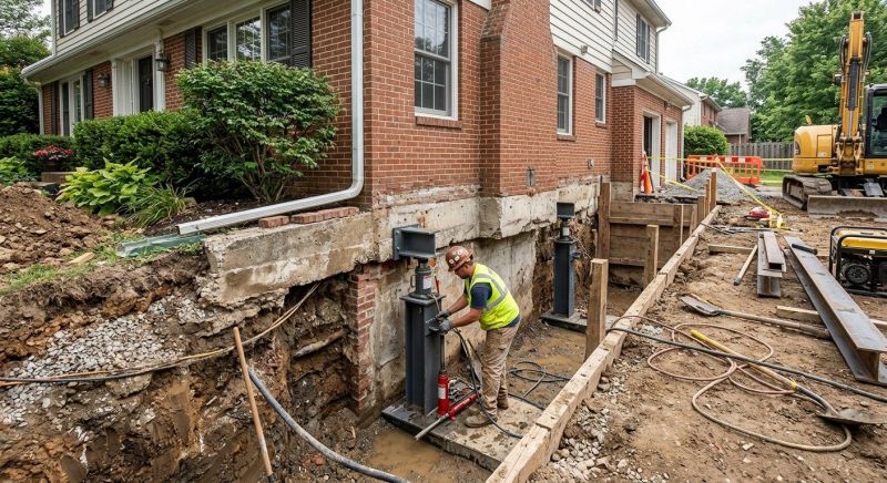 Foundation Raising in Derby, CT