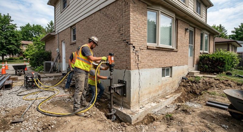 Foundation Raising in Goshen, CT