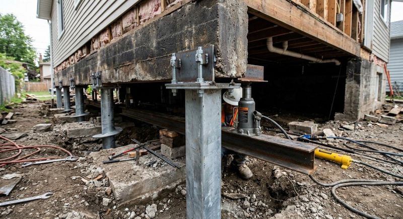 Foundation Raising in Granby, CT