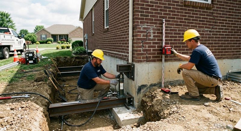 Foundation Releveling in Plainville, CT