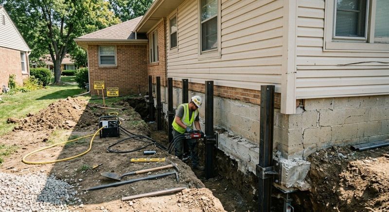 Foundation Renovation in Plainville, CT