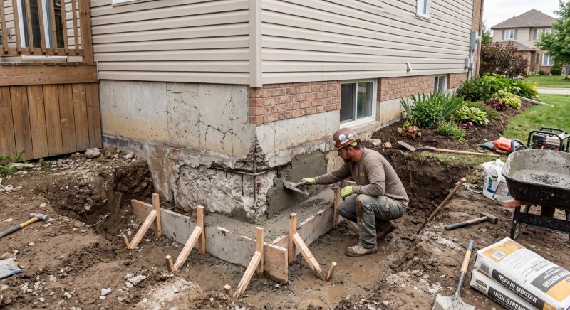 Foundation Renovation in Plainville, CT