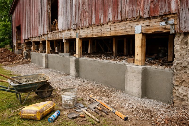 Foundation Renovation in Plainville, CT