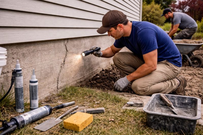 Foundation Repair in Manchester, CT