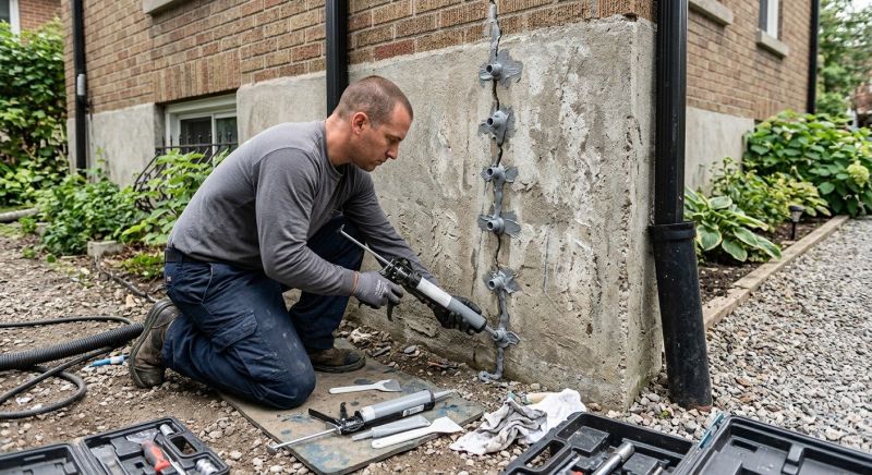 Foundation Repair in Northfield, CT