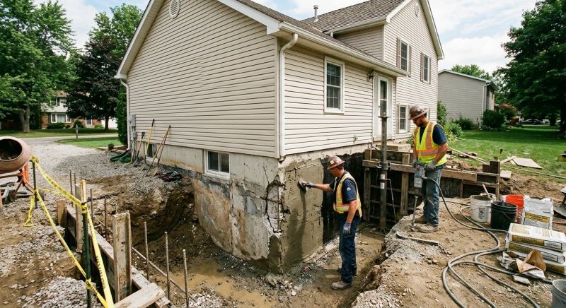 Foundation Restoration in Plainville, CT