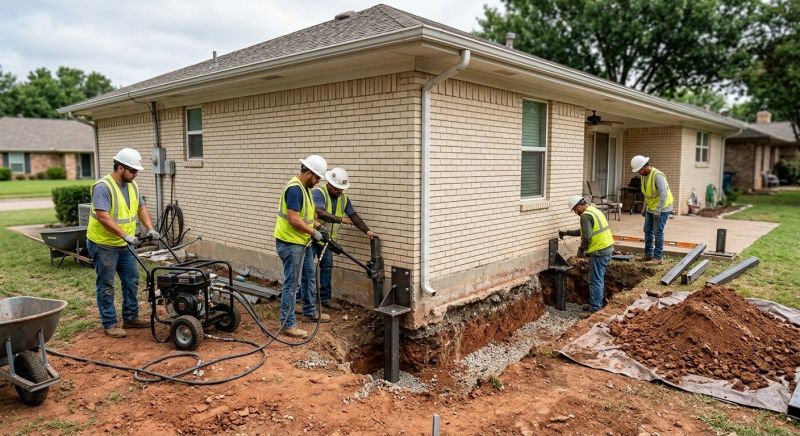 Foundation Stabilizing in Bethlehem, CT