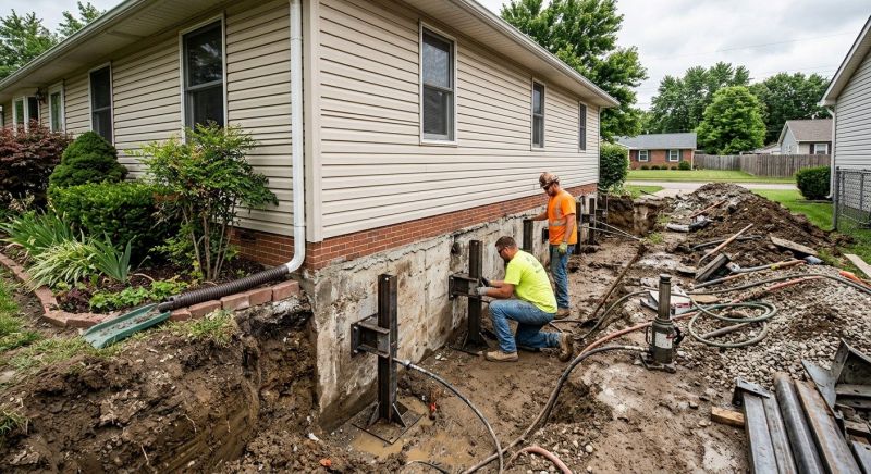 Foundation Stabilizing in Goshen, CT