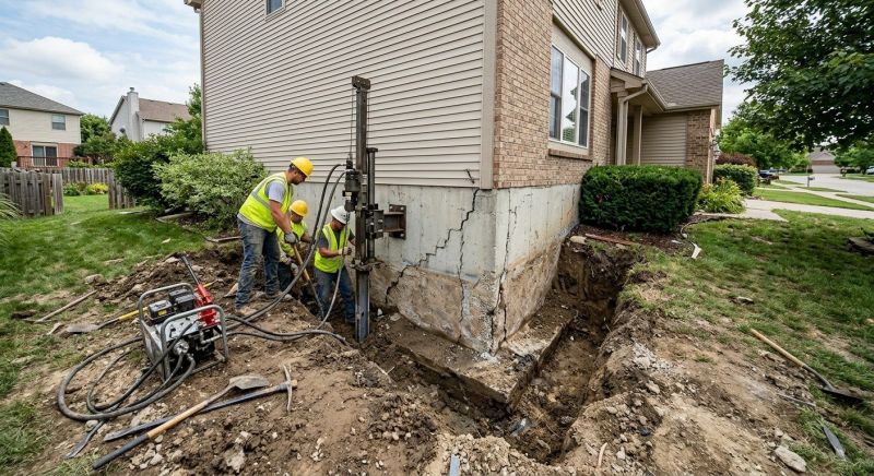 Foundation Stabilizing in Manchester, CT