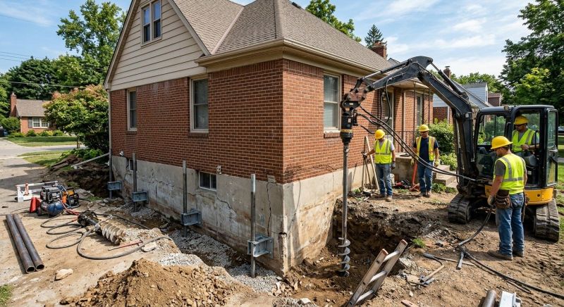 Foundation Stabilizing in North Haven, CT