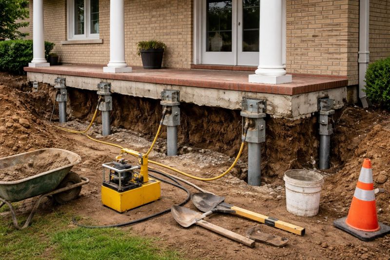 Foundation Stabilizing in Riverton, CT