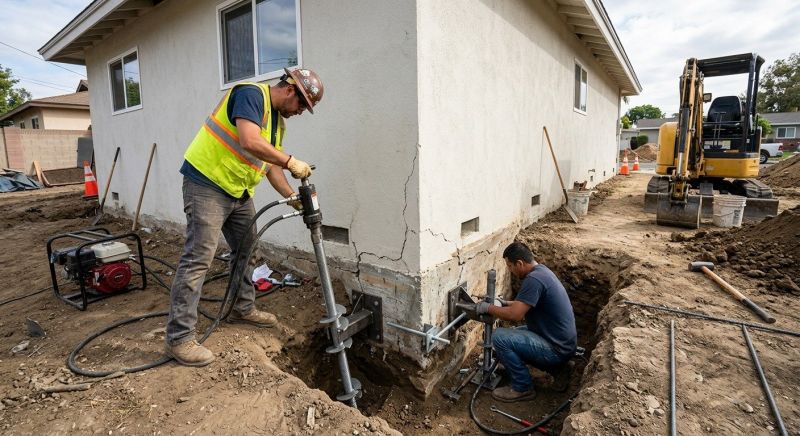 Foundation Stabilizing in Washington, CT