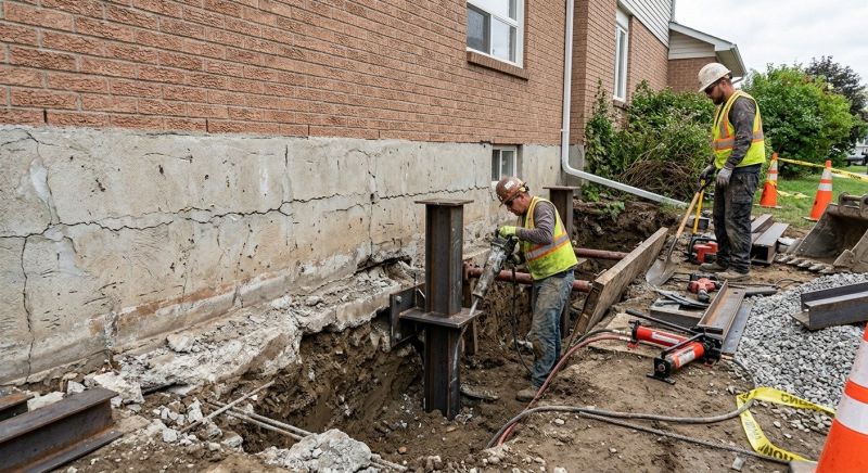 Foundation Structural Repair in Bolton, CT