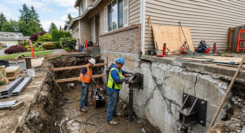 Foundation Structural Repair in Farmington, CT