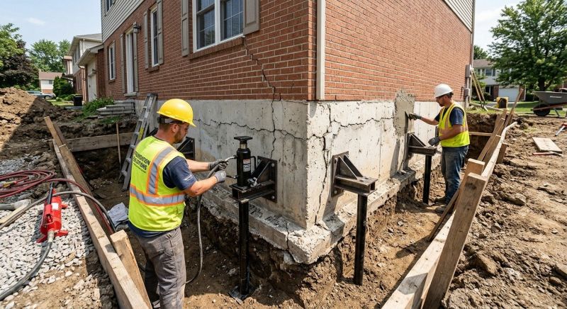 Foundation Structural Repair in Plainville, CT
