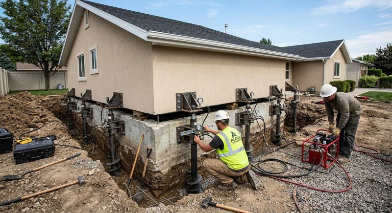 Home Foundation Leveling in Durham, CT