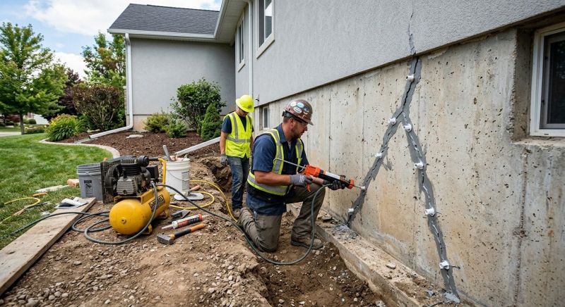Home Foundation Repair in Middlebury, CT