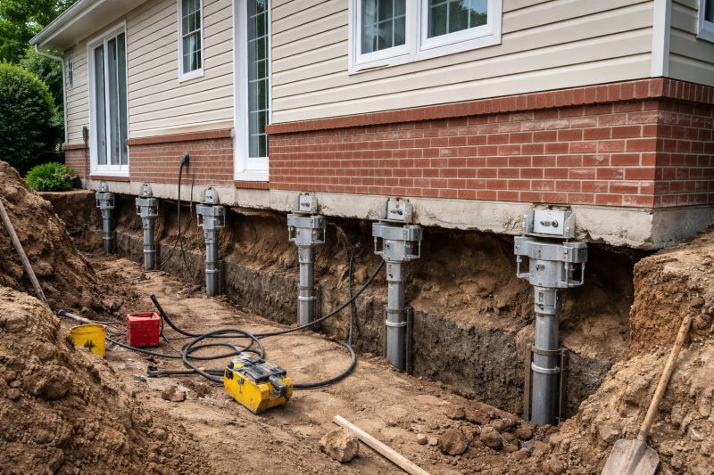 House Underpinning in Plainville, CT