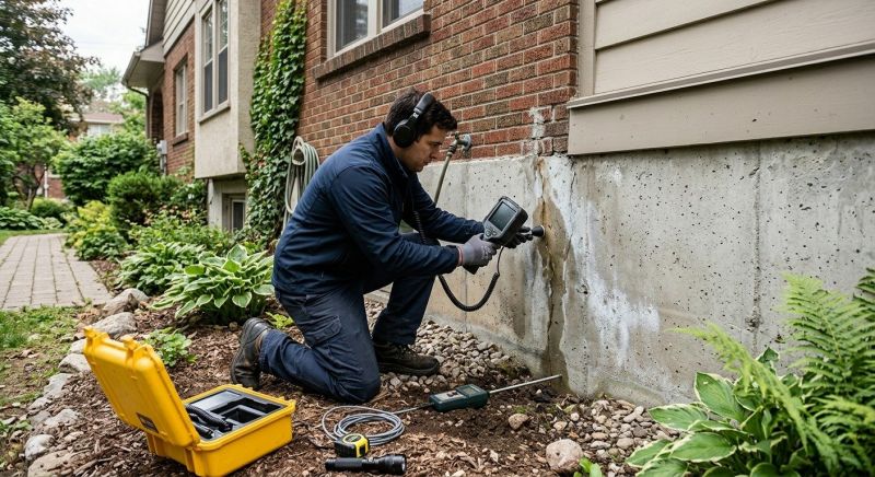 Leaking Foundation Repair in Plainville, CT