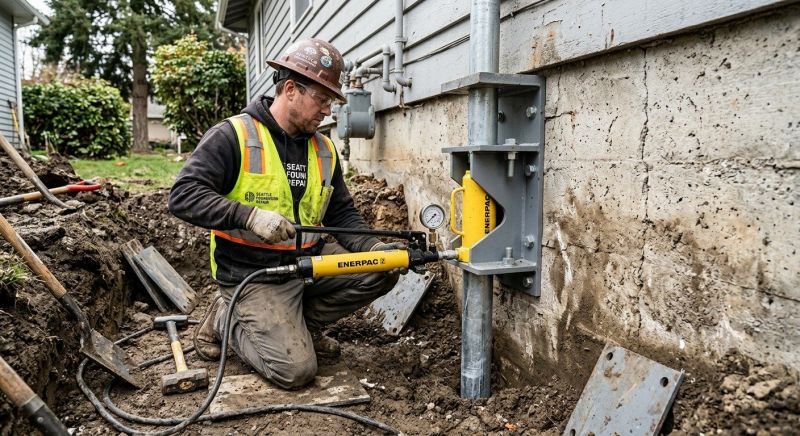 Settling Foundation Service in Terryville, CT