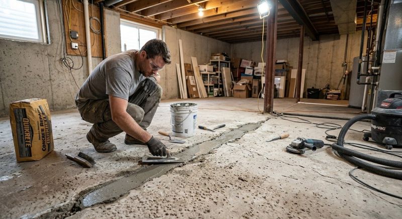 Slab Foundation Repair in Plainville, CT