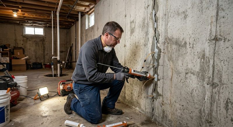 Structural Crack Repair in Plainville, CT