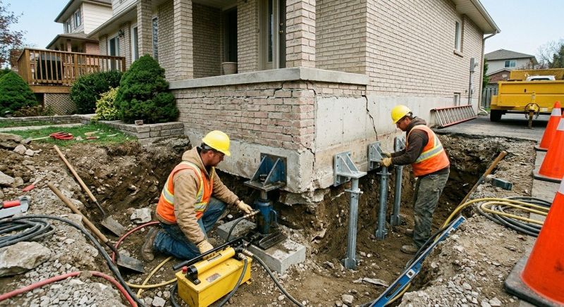 Structural Foundation Repair in East Granby, CT
