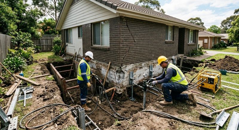Structural Foundation Repair in Farmington, CT